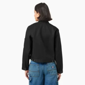 Veste Eisenhower courte sans doublure pour femme