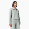 Veste Eisenhower courte sans doublure pour femme