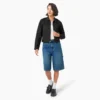 Veste Eisenhower courte sans doublure pour femme