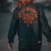 Veste en denim brodée Dickies X Harley-Davidson® à coupe carrée