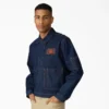 Veste en denim brodée Dickies X Harley-Davidson® à coupe carrée