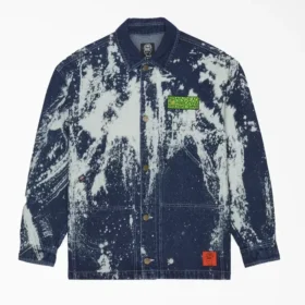 Veste en denim délavé Brain Dead
