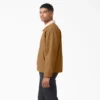 Veste en polaire à poils longs en toile de coton Veste en polaire à poils longs en toile de coton