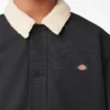 Veste en polaire à poils longs en toile de coton Veste en polaire à poils longs en toile de coton