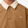 Veste en polaire à poils longs en toile de coton Veste en polaire à poils longs en toile de coton