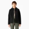 Veste en polaire à poils longs pour femme Veste en polaire à poils longs pour femme