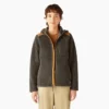 Veste en polaire à poils longs pour femme Veste en polaire à poils longs pour femme