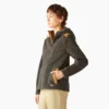 Veste en polaire à poils longs pour femme Veste en polaire à poils longs pour femme