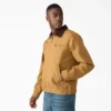 Veste en toile de coton doublée de couverture Veste en toile de coton doublée de couverture