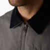 Veste en toile de coton doublée de couverture Veste en toile de coton doublée de couverture