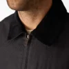 Veste en toile de coton doublée de couverture Veste en toile de coton doublée de couverture