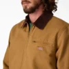 Veste en toile de coton doublée de couverture Veste en toile de coton doublée de couverture