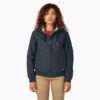 Veste en toile de coton doublée polaire pour femme Veste en toile de coton doublée polaire pour femme