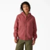 Veste en toile de coton doublée polaire pour femme Veste en toile de coton doublée polaire pour femme