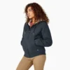 Veste en toile de coton doublée polaire pour femme Veste en toile de coton doublée polaire pour femme