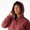Veste en toile de coton doublée polaire pour femme Veste en toile de coton doublée polaire pour femme