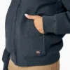 Veste en toile de coton doublée polaire pour femme Veste en toile de coton doublée polaire pour femme