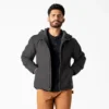 Veste en toile de coton Duck Canvas doublée de polaire à poils longs