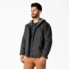 Veste en toile de coton Duck Canvas doublée de polaire à poils longs