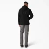 Veste en toile de coton Duck Canvas doublée de polaire à poils longs