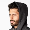 Veste en toile de coton Duck Canvas doublée de polaire à poils longs