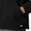Veste en toile de coton Duck Canvas doublée de polaire à poils longs