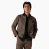 Veste en toile de coton imprimée fleurs Ellis