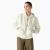 Veste en toile de coton pour femme doublée de polaire Veste en toile de coton pour femme doublée de polaire