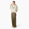 Veste en toile de coton pour femme doublée de polaire Veste en toile de coton pour femme doublée de polaire