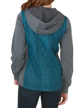 Veste matelassée en polaire technique Performance pour femme